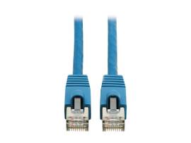 TRIPPLITE CAT8 ETHERNET CABLE 40G SNAGLESS SSTP RJ45 M/M POE LSZH BLUE 15M