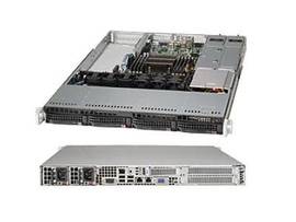 SUPERMICRO BLACK 1U SC815 WIO CHASSIS W/ REDUNDANT 750W