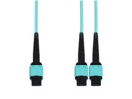 ADD-ON 3M MPO F/F OM4 AQUA CROSSOVER PATCH CBL