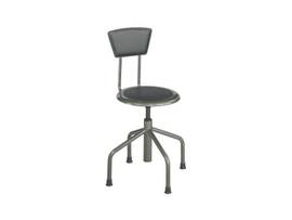 SAFCO STOOL DIESEL LO BASE W BACK