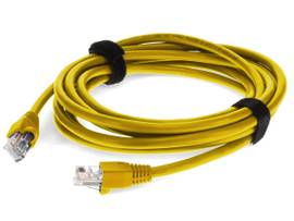 ADD-ON 4FT RJ-45 M/M CAT5E YELLOW CU PATCH CBL