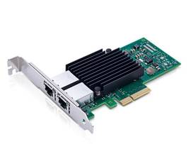 AXIOM 10GBS DUAL PORT RJ45 PCIE 3.0 X4 NIC CARD FOR INTEL - X550T2, X550-T2
