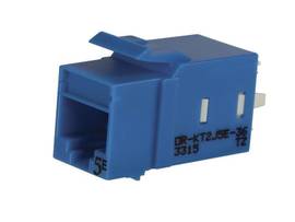 LEGRAND-ORTRONICS KT2 KEYSTONE CAT5E JACK BLUE