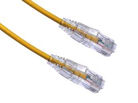 AXIOM 14FT CAT6 BENDNFLEX ULTRA-THIN SNAGLESS PATCH CABLE 550MHZ (YELLOW)