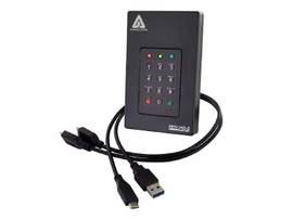 APRICORN AEGIS FORTRESS L3- FIPS LEVEL 3 VALIDATED, 4TB USB 3.0 HARDWARE ENCRYPTED PORTABLE DRIVE (24.5MM)