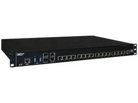 DIGI CONNECT EZ 16 MEI SERIAL SERVER, 16 RS-232/422/485 SERIAL PORTS, CMG4 LTE CORE MODULE, US POWER CORD