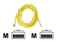 BELKIN CAT6,UTP,RJ45M/M,8 YLW,PATCH,SNAGLESS