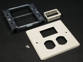 LEGRAND-WIREMOLD 2-GANG DUPLEX AND SERIES