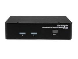 4K USB C KVM SWITCH, 2 PORT DISPLAYPORT