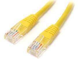 10 FT YELLOW CAT5E UTP PATCH CABLE
