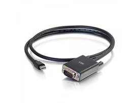 C2G 6FT MINI DISPLAYPORT TO VGA CABLE BLACK