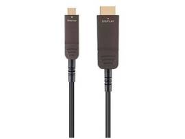 MONOPRICE SLIMRUN AV USB 3.1 TYPE-C TO HDMI VIDEO CABLE_ 100FT_ 4K@60HZ_ FIBER OPTIC_ AOC