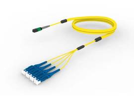 RUCKUS ULTRA LOW LOSS (ULL) SINGLEMODE MPO8 (FEMALE) TO LC UNIBOOT, 8-FIBER, PLENUM