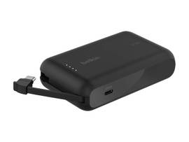 BELKIN BOOSTCHARGE POWER BANK 10K WITH INTEGRATED CABLE
