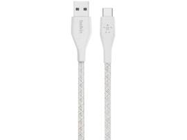 BELKIN DURATEK PLUS USB-A TO USB-C 4 , WHT