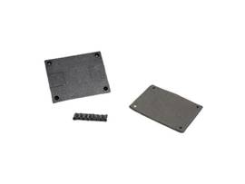 LEGRAND-WIREMOLD POLU DATA SLIDE PLT BLACK