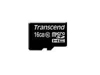 TRANSCEND 16G MICROSDHC CLASS10 W/ ADPTR