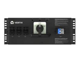VERTIV GXT5 15/20KVA MAINTENANCE BYPASS CABINET, 208V/120V WITH (3) L14-30R, HARDWIRED AND 1 POD PORT
