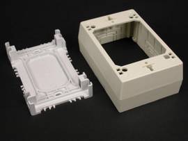 LEGRAND-WIREMOLD NM POWER BOX FOG WHITE