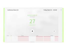 10.1 IN. ROOM SCHEDULING TOUCH SCREEN, WHITE SMOOTH, INCLUDES ONE TSW-1070-LB-W-S LIGHT BAR