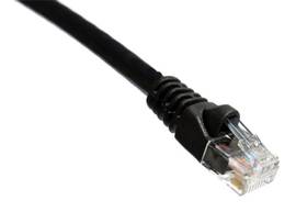 AXIOM 14FT CAT6A 650MHZ PATCH CABLE MOLDED BOOT (BLACK)