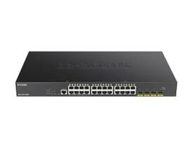 DLINK SMART MANAGED 24-PORT GB POE 37OW