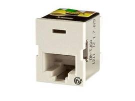 LEGRAND-ORTRONICS TJ,CAT6A,CLRTY,T568A/B,FG WHT