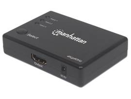 4K COMPACT 3-PORT HDMI SWITCH