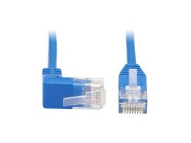 TRIPP LITE CAT6 CABLE UP ANGLE SLIM M/M BLUE 3FT