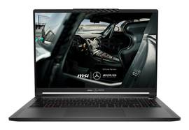 MSI Stealth 16 MERCEDESAMG A1VGG-265CA Intel Core Ultra 9 185H Laptop 40.6 cm (16") Quad HD+ 32 GB DDR5-SDRAM 2 TB SSD NVIDIA GeForce RTX 4070 Wi-Fi 7 (802.11be) Windows 11 Pro Grey