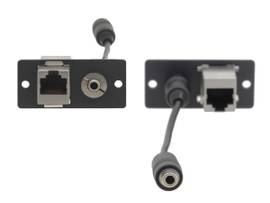 KRAMER WALL PLATE INSERT 3.5MM RJ-45