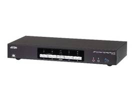ATEN 4-PORT USB3.0 4K DSPLY PORT DUAL KVMP