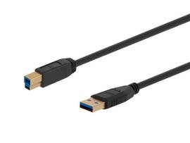 MONOPRICE USB 3.0 TYPE-A TO TYPE-B CABLE 3FT BLACK