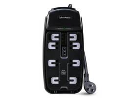 CYBERPOWER CSP806T PRO SURGE PROTECTOR 6FT