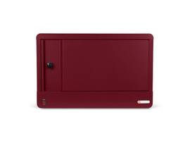 BRETFORD 16X CUBE MICRO PADLOCK, PW USB-C, MAROON