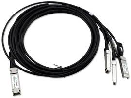 AXIOM 100GBASE-CR4 QSFP28 TO 4 SFP28 PASSIVE DAC RUCKUS COMPATIBLE 3M
