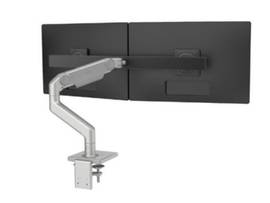 HUMANSCALE M8.1 ARM, M/CONNECT 2 100W, SILVER, ANG
