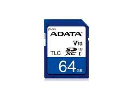 ADATA  CARD  SD CARD  3D TLC  064G  -40-85C  3K P/E CYCLE, WITH SMARTT, PRICE SAME AS 16G A+SLC