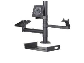 SPACEPOLE HP ENGAGE ONE BACK2BACK VESA MOUNT. BLK