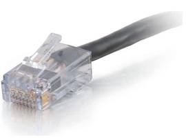 C2G QS 35FT CAT6 NON BOOTED CMP BLK
