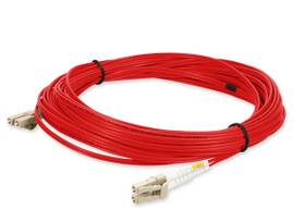 ADD-ON 8M LC M/M OM2 RED FIBER RISER PATCH CBL