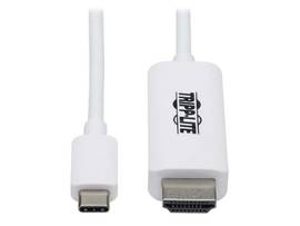 USB C to HDMI Adapter Cable 4K, 4:4:4 Thunderbolt 3 White 6ft