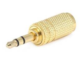 MONOPRICE METAL 3.5MM TRS STEREO PLUG TO 3.5MM TS