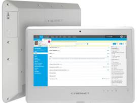 CYBERNET 20IN FANLESS MEDICAL CART PC
