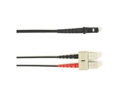 BLACK BOX CORP 62.5 MM FO PATCH CABLE DUPLX, PVC, BK, SCMT