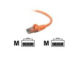 BELKIN CAT6,UTP,RJ45M/M,4 ORG,PATCH,SNAGLESS