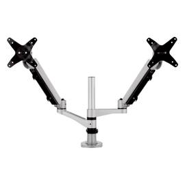 Viewsonic LCD-DMA-002 monitor mount / stand 68.6 cm (27") Desk Black, Silver