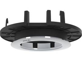 AXIS A RECESSED MOUNT COMPATIBLE WITH M42 SERIES OF CAMERAS. DESIGNED FOR SOFT CEILINGS THAT HAVE THICKNESS OF 15+ -1 MM. INCLUDES ADAPTER MOUNT TOP A