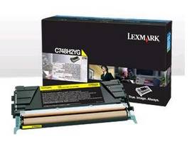 LEXMARK TONER C748 HI-YLD YEL