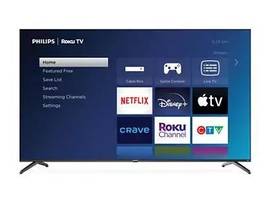 PHILIPS, 75IN 4K UHD ROKU TV